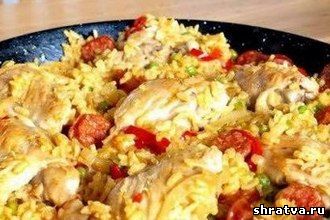 Курица с рисом по-испански