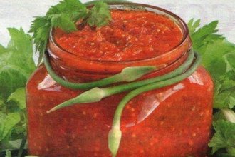 Соус томатный с сельдереем (на зиму)