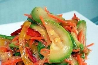 Салат из кабачков по-корейски