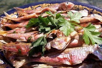 «Ароматная» рыбка на мангале