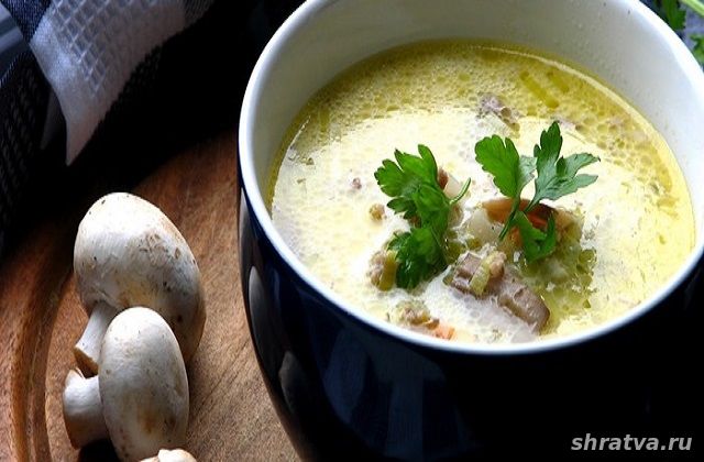 Классический суп из лука-порея