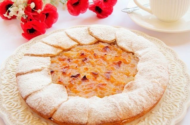 Грушево-яблочный пирог «Нежность»